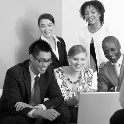 Business team meeting